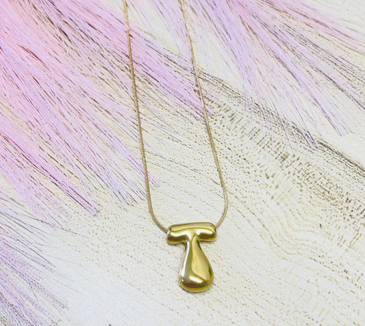 Collar Letra T